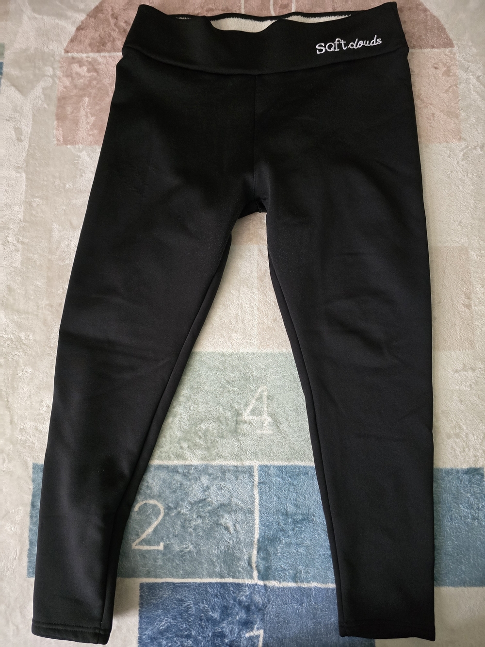 Black Fleece Leggings